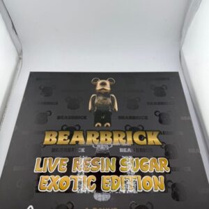 bearbrick extracts live resin sugar exotic edition